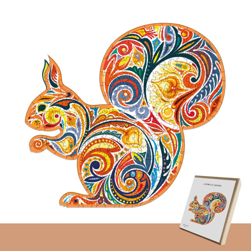 Wooden Animal Jigsaw Puzzles - zipzapproducts