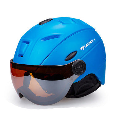 Adult Ski Helmet With Goggles - zipzapproducts