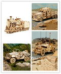 3D Wooden Vehicle Model Puzzles - zipzapproducts