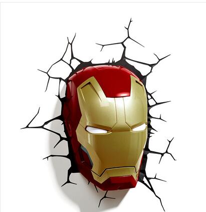 3D Marvel Night Light Mural - zipzapproducts