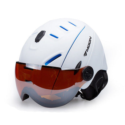 Adult Ski Helmet With Goggles - zipzapproducts