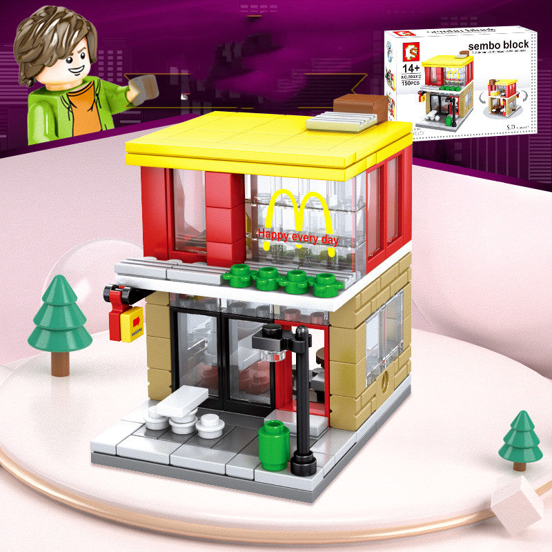 Mini City Street-Series Building Blocks - zipzapproducts