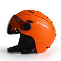 Adult Ski Helmet With Goggles - zipzapproducts