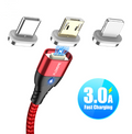 3 in 1 Magnetic Fast Charging USB Cable - zipzapproducts