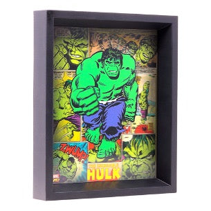 3D Lenticular Incredible Hulk Marvel Hero Picture Frame - zipzapproducts