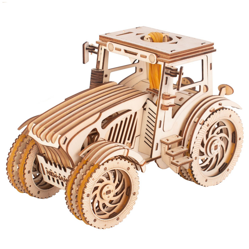 DIY 3D Tractor Puzzle - zipzapproducts