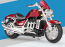 1:18 Bburago Triumph Rocket III Red Motorcycle Model - zipzapproducts