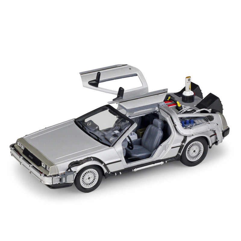 Back to the Future III DeLorean Time Machine Figure - zipzapproducts