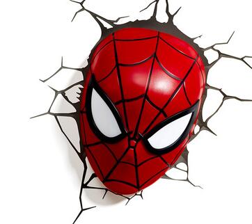 3D Marvel Night Light Mural - zipzapproducts