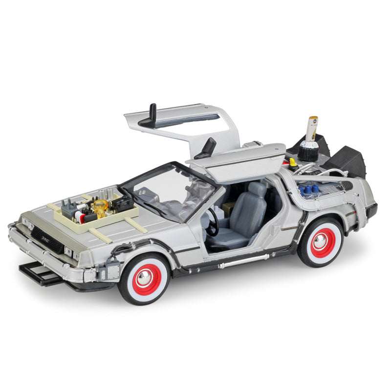 Back to the Future III DeLorean Time Machine Figure - zipzapproducts