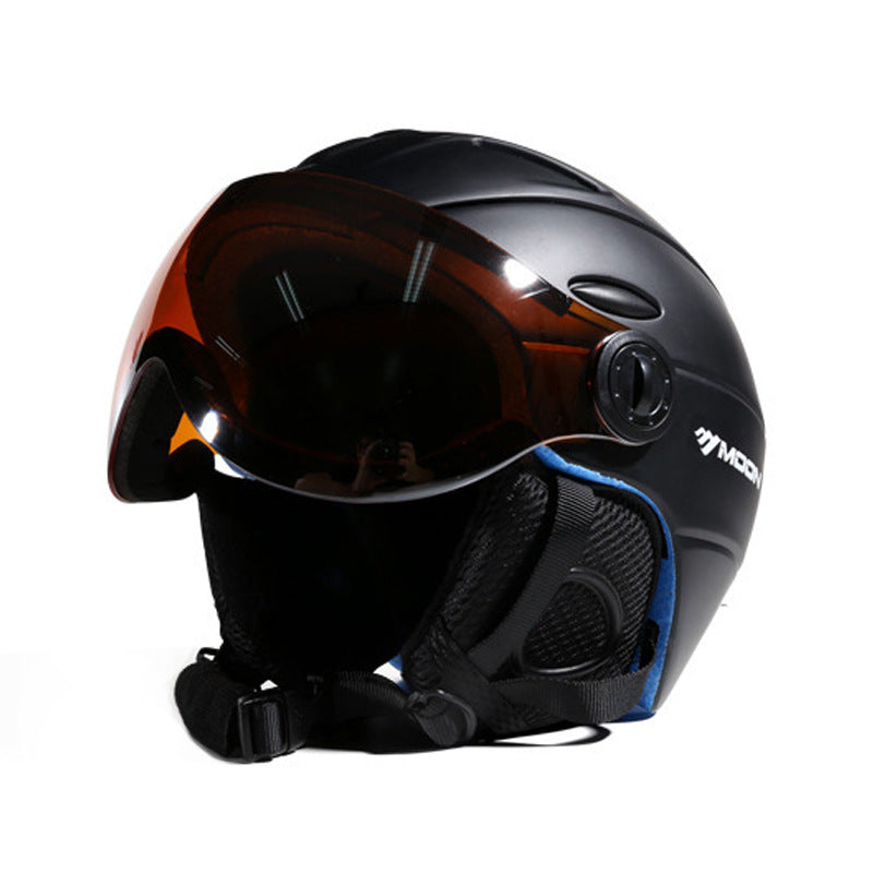 Adult Ski Helmet With Goggles - zipzapproducts