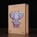 Mysterious Elephant Wooden Puzzle - zipzapproducts