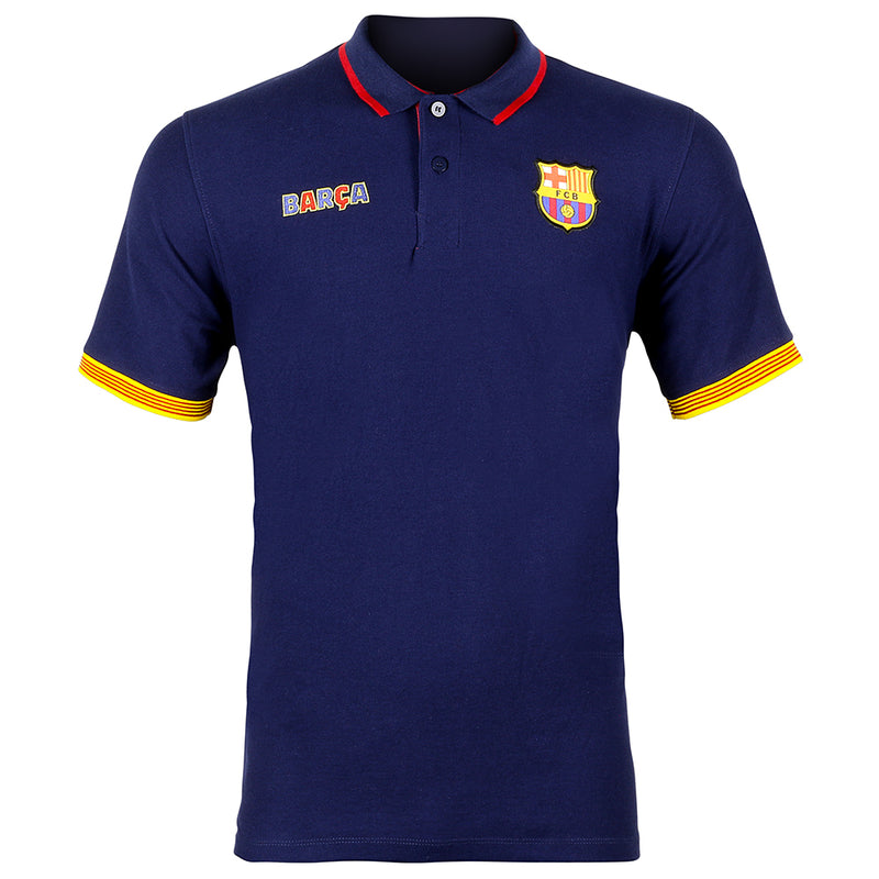 FC Barcelona Polo Navy Blue - zipzapproducts