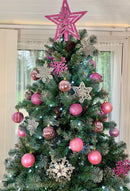 26 Piece Hot Pink Christmas Decoration Set - zipzapproducts