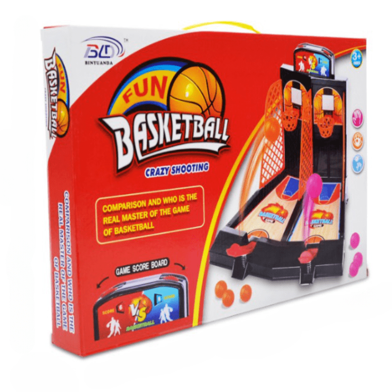 Mini Double Basketball Desktop Shooting Game - zipzapproducts