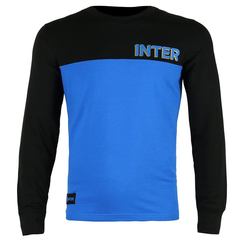 Inter Milan long Sleeve Sweatshirt Blue/Black - zipzapproducts