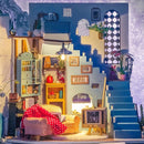 DIY Wooden Dollhouse Model Kits - zipzapproducts