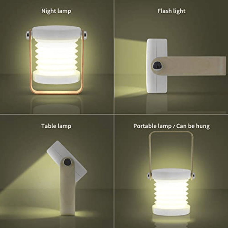 Foldable LED Lantern Table Lamp - zipzapproducts