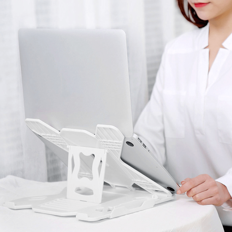 2-in-1 Adjustable Ergonomic Laptop Stand - zipzapproducts