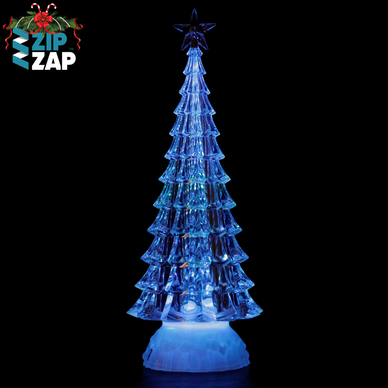 Light up Acrylic Christmas Tree - zipzapproducts