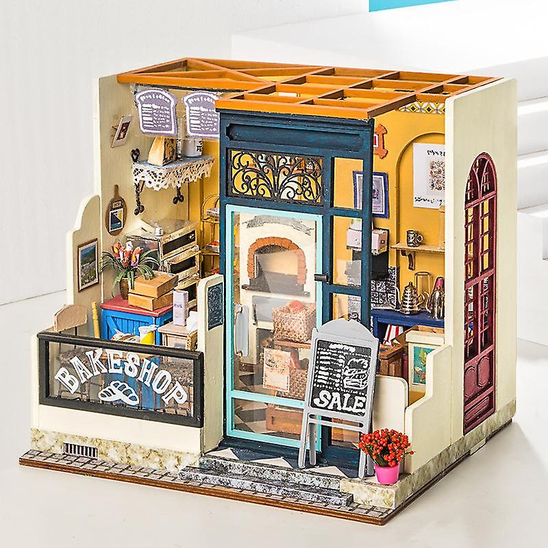 DIY Wooden Dollhouse Model Kits - zipzapproducts