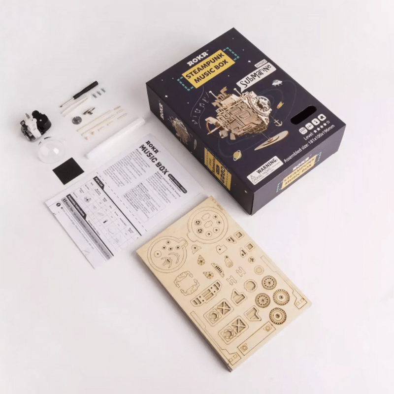 Submarine Steampunk 3D Puzzle - zipzapproducts