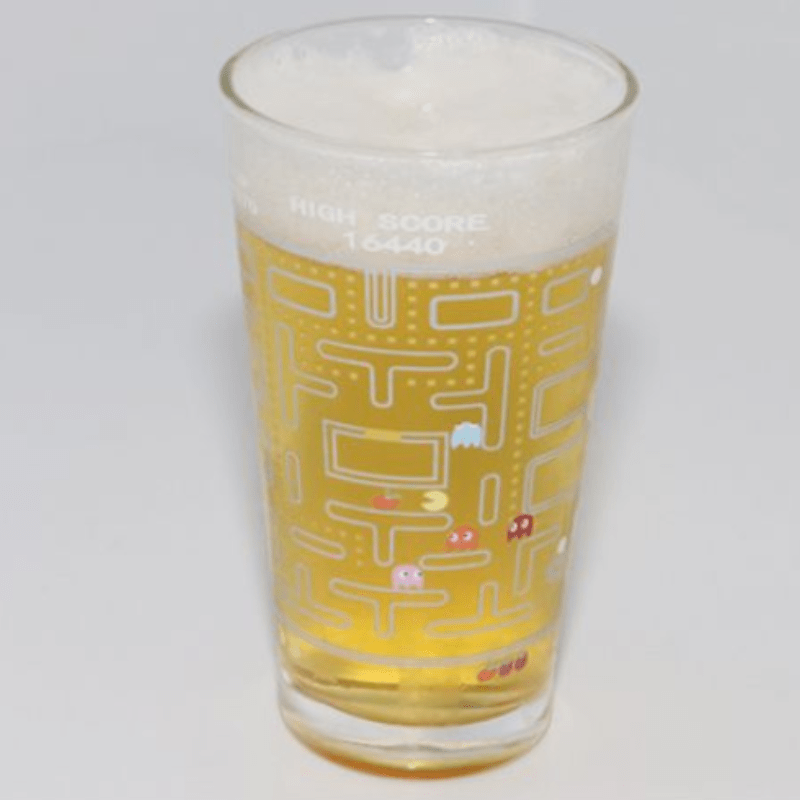 Pac-Man & Game Boy Colour Changing Pint Glass - zipzapproducts