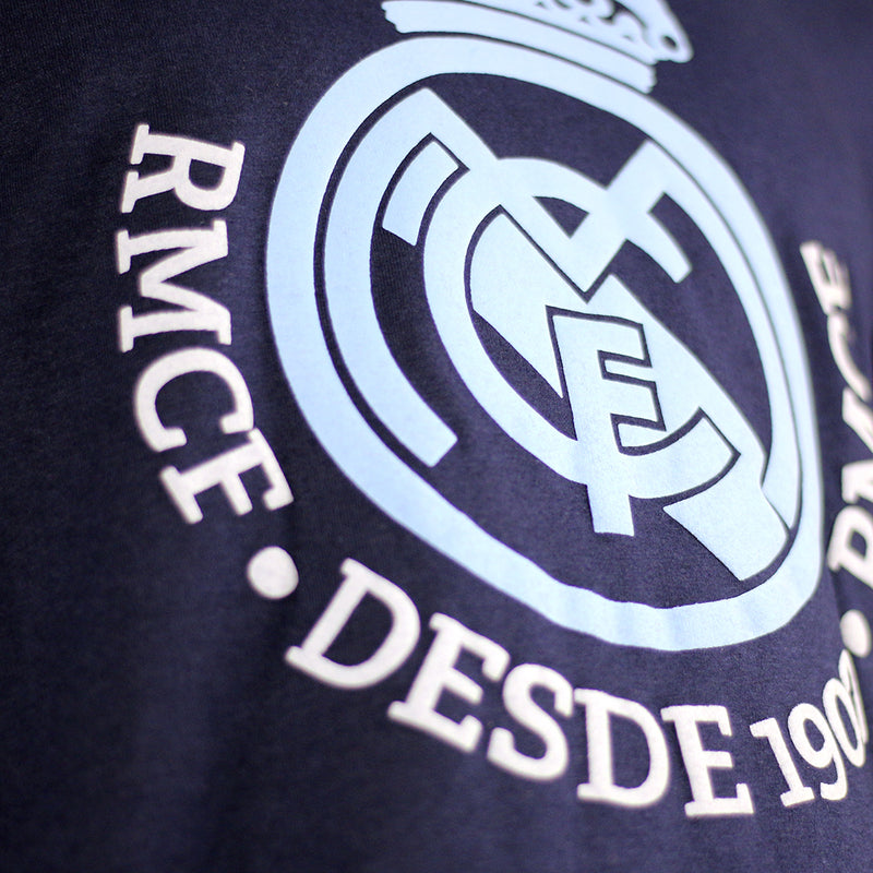 Real Madrid T-Shirt No.5 Navy Blue - zipzapproducts