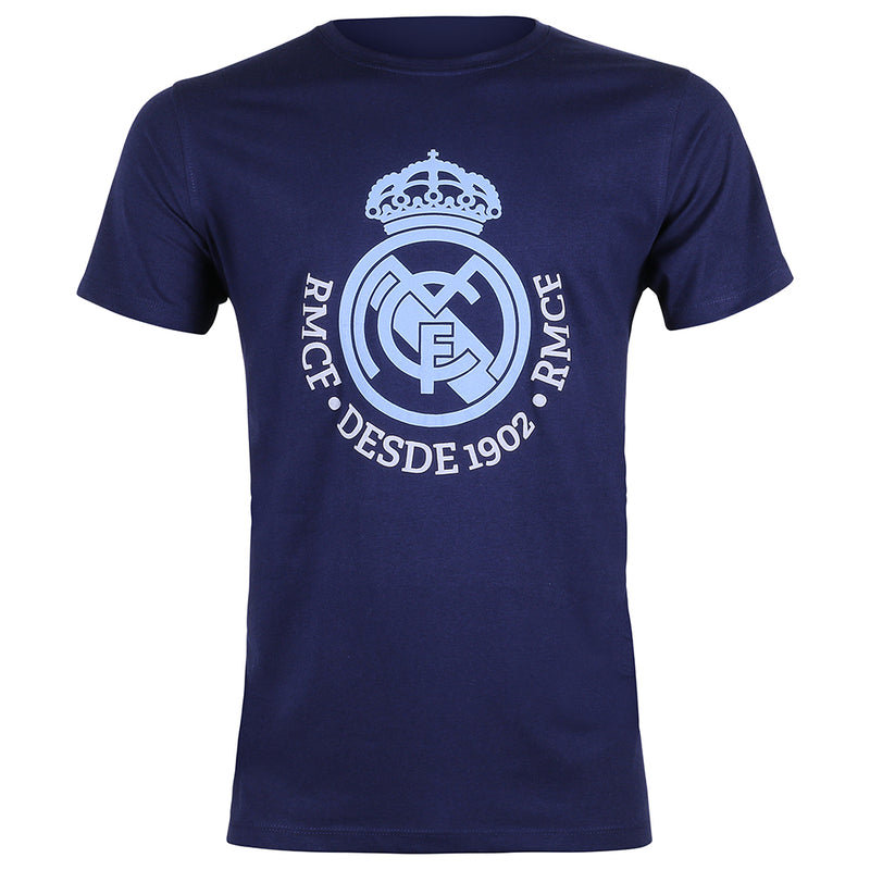 Real Madrid T-Shirt No.5 Navy Blue - zipzapproducts