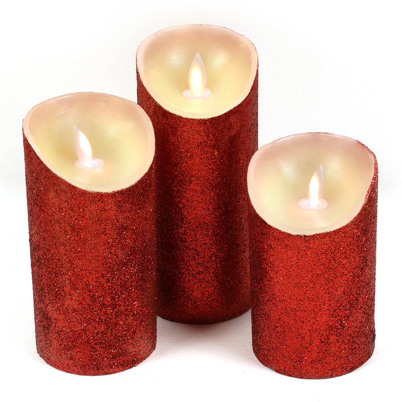 Glitter Candles - zipzapproducts