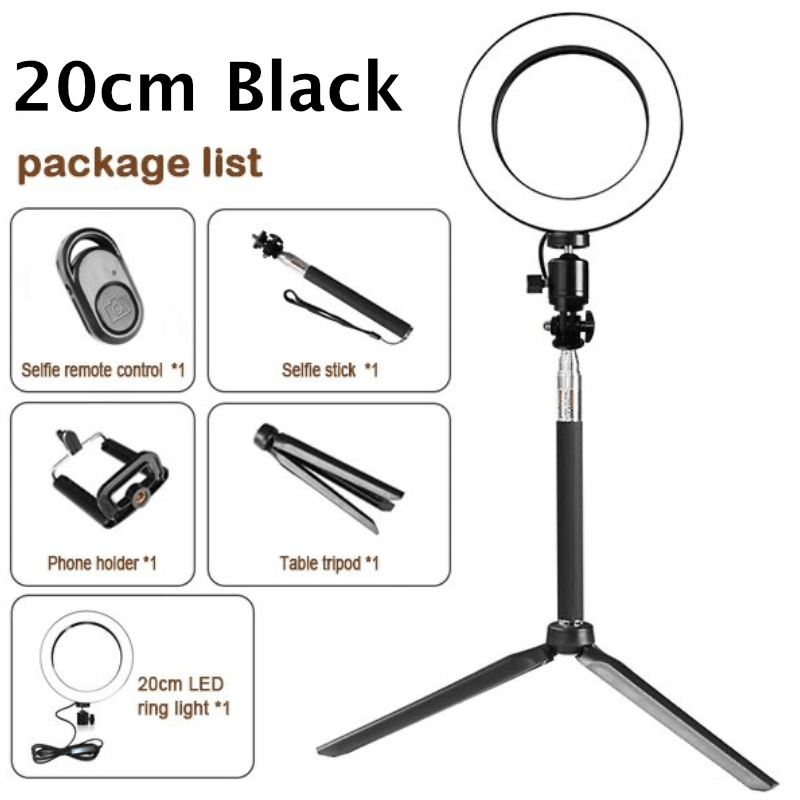 Tripod Ring Light - zipzapproducts