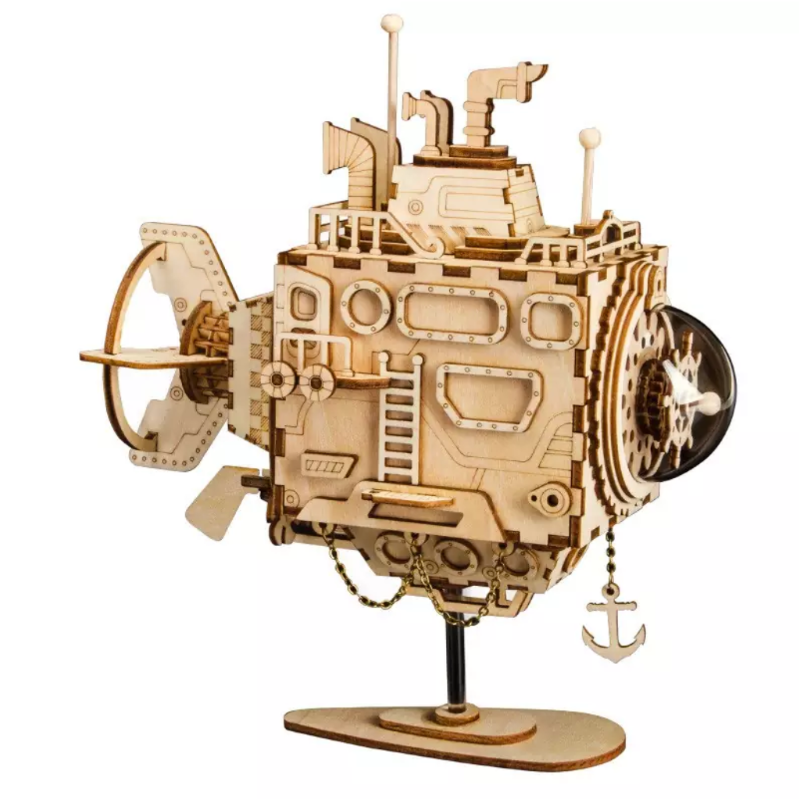 Submarine Steampunk 3D Puzzle - zipzapproducts