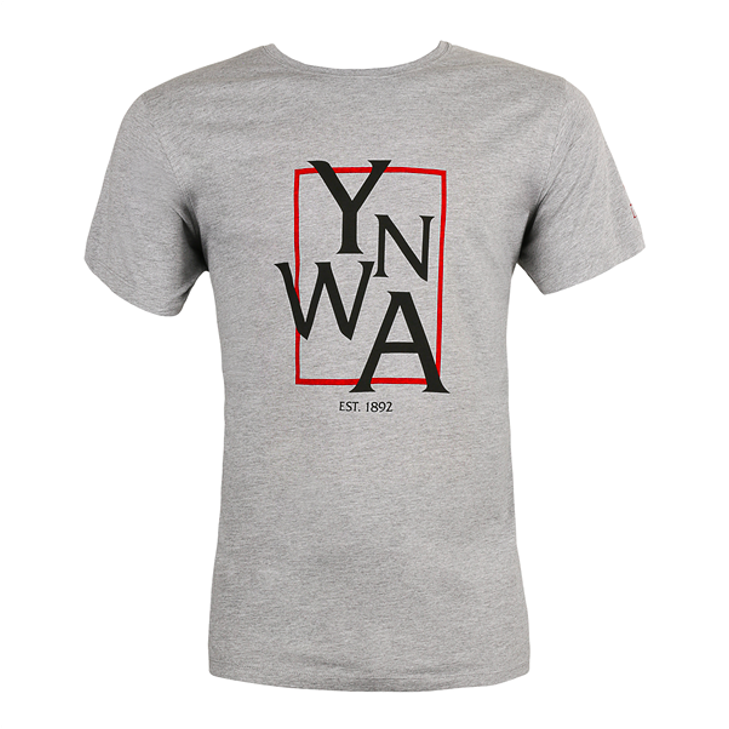 LFC YNWA T-Shirt Grey - zipzapproducts