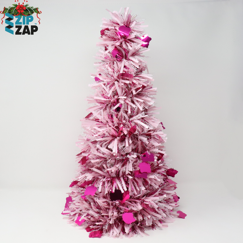 Hello Kitty Christmas Tinsel Tree - zipzapproducts