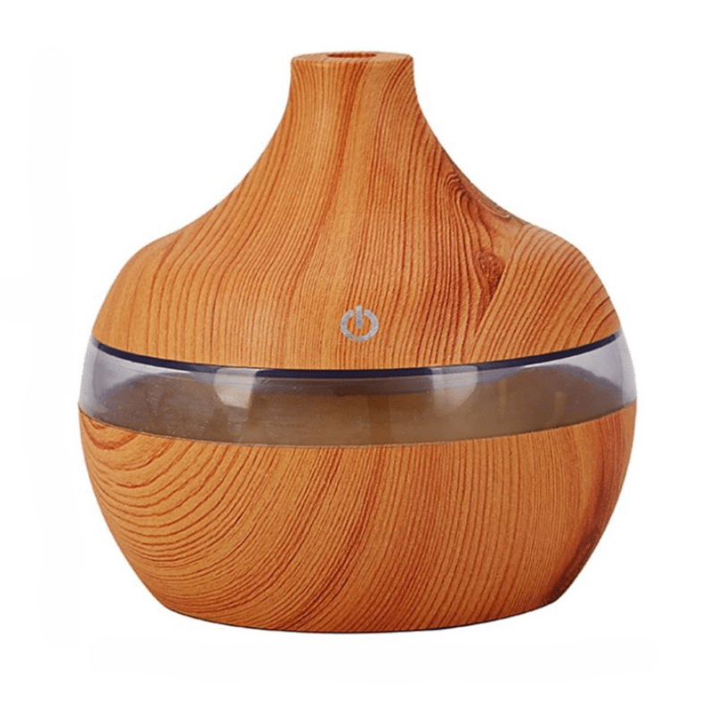 Wood Grain Aromatherapy Humidifier - zipzapproducts