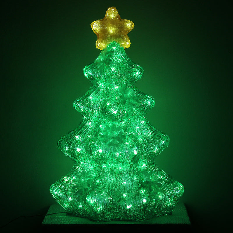 2ft Outdoor Illuminated  Christmas Tree - zipzapproducts