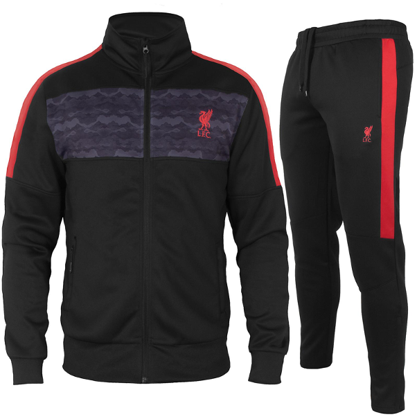 LFC Full Tracksuit Black - zipzapproducts