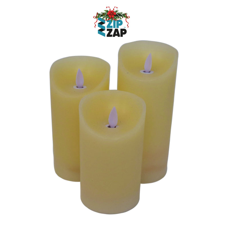 Glitter Candles - zipzapproducts