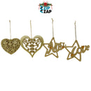 Gold Glitter Decorations - zipzapproducts