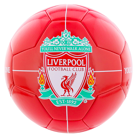 Liverpool FC Colour Logo Ball - zipzapproducts