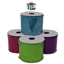 Red/Green/Blue/Purple  Organza Ribbon - zipzapproducts