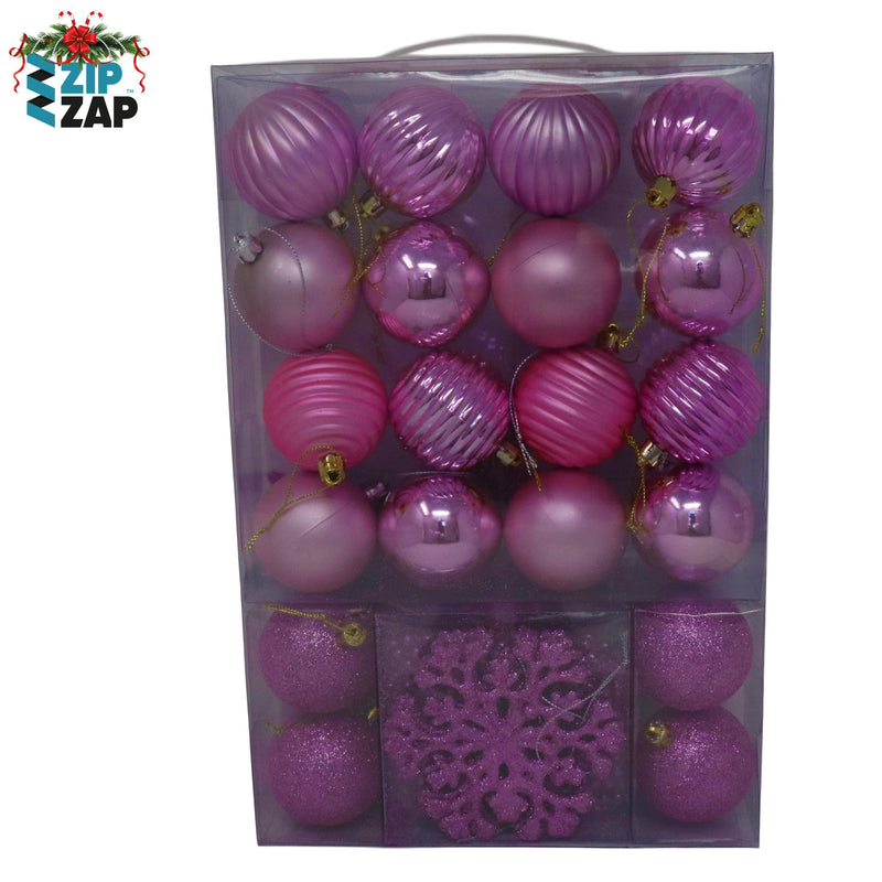 26 Piece Hot Pink Christmas Decoration Set - zipzapproducts