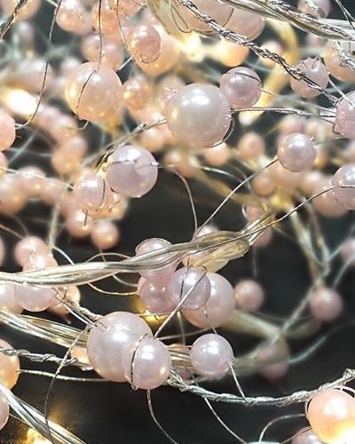 Pink Bead Garland - zipzapproducts