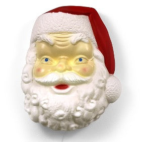 Father Christmas Face Illuminated Indoor / Outdoor Decoration - zipzapproducts